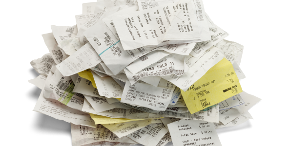 how to organize receipts app